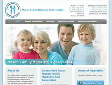 Tablet Screenshot of masonfamilymedicine.com